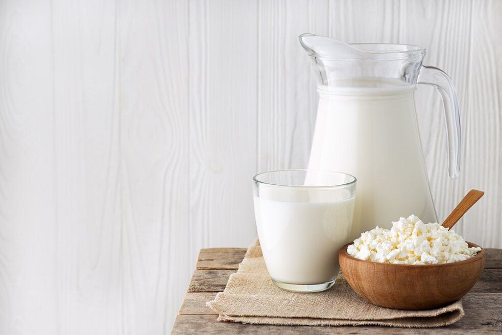 produkty mleczne na diecie białkowej