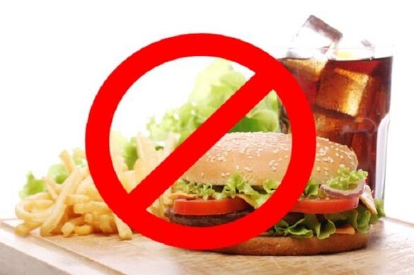 Jeśli masz zapalenie błony śluzowej żołądka, fast foody i napoje gazowane są zabronione